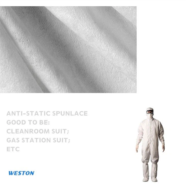 anti-static polyester spunlace2